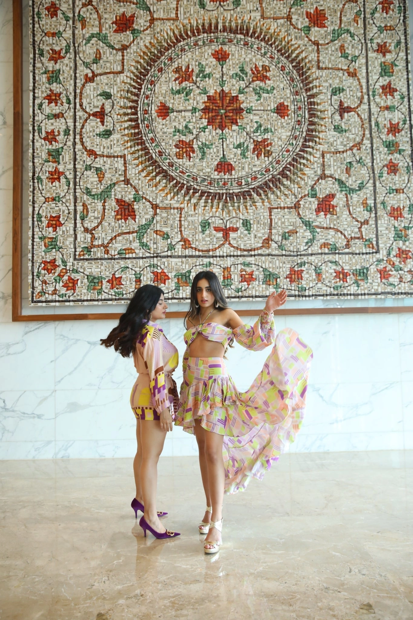 Trishala Sikka in Printed Shirt and Short Set from Magical Wilderness Collection