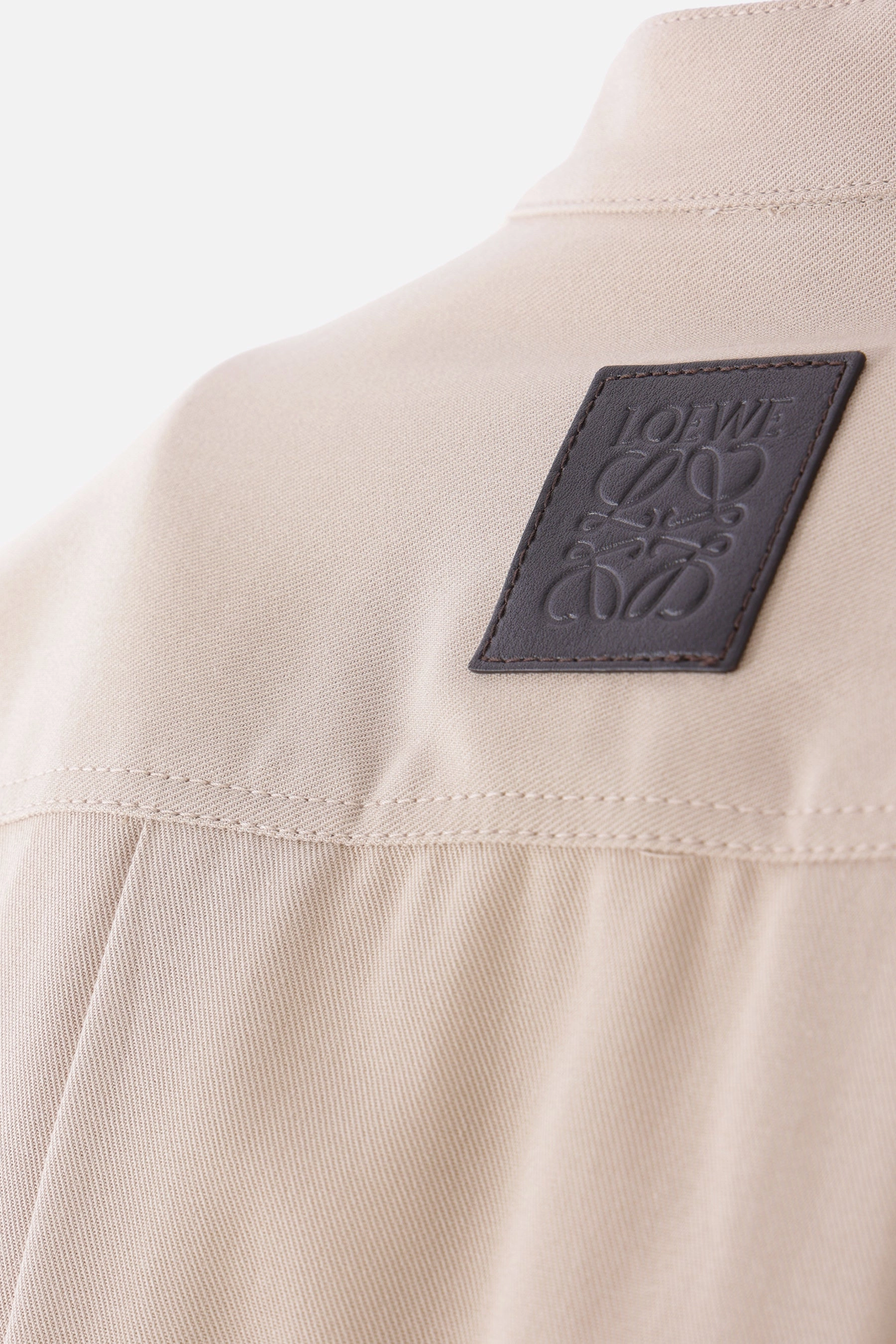 twill shirt dress