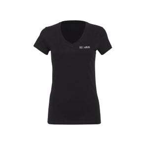 ULTIFI Ladies' Jersey Short-Sleeve V-Neck