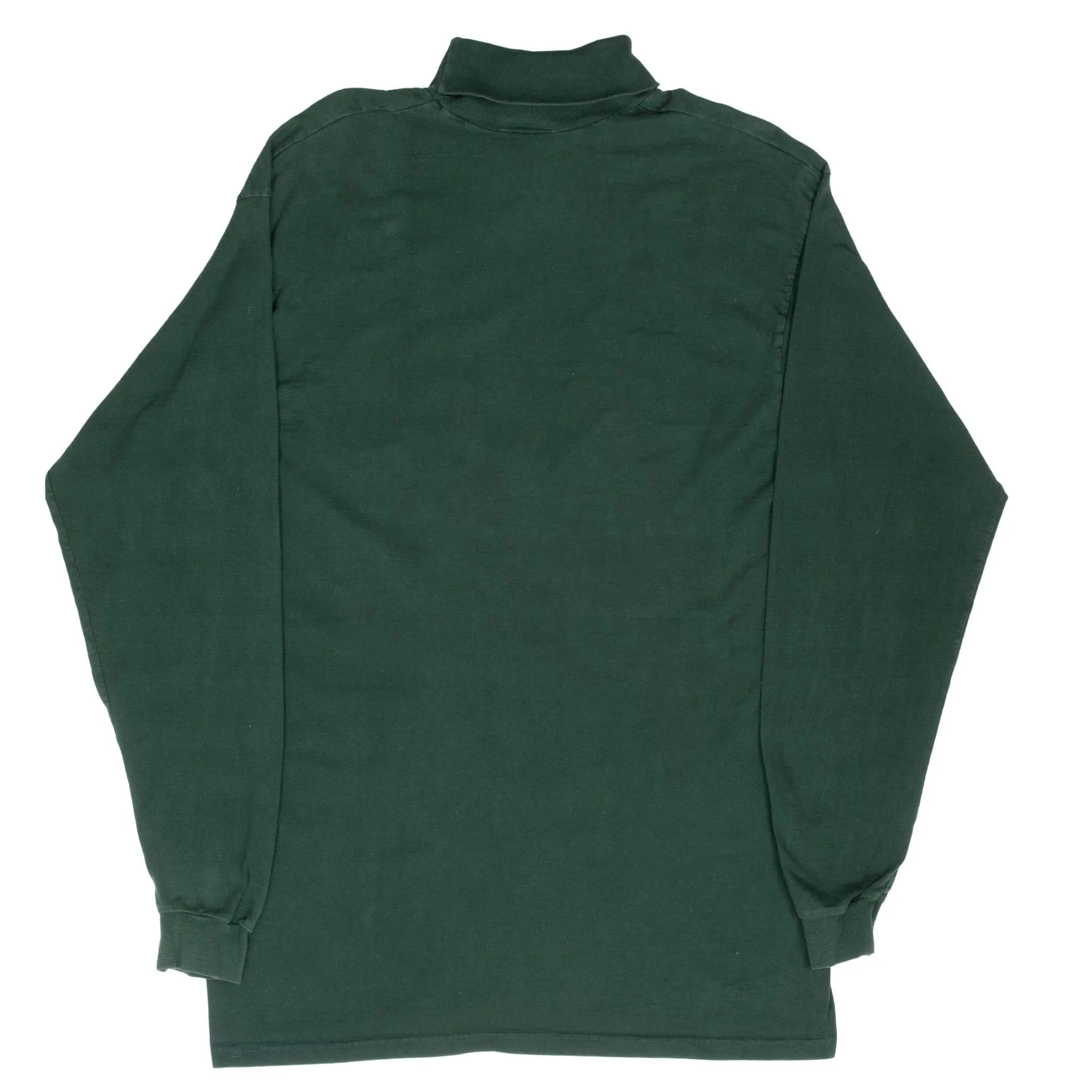 VINTAGE NFL GREEN BAY PACKERS 1990S TURTLE NECK LONG SLEEVE TEE SHIRT LARGE