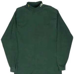 VINTAGE NFL GREEN BAY PACKERS 1990S TURTLE NECK LONG SLEEVE TEE SHIRT LARGE