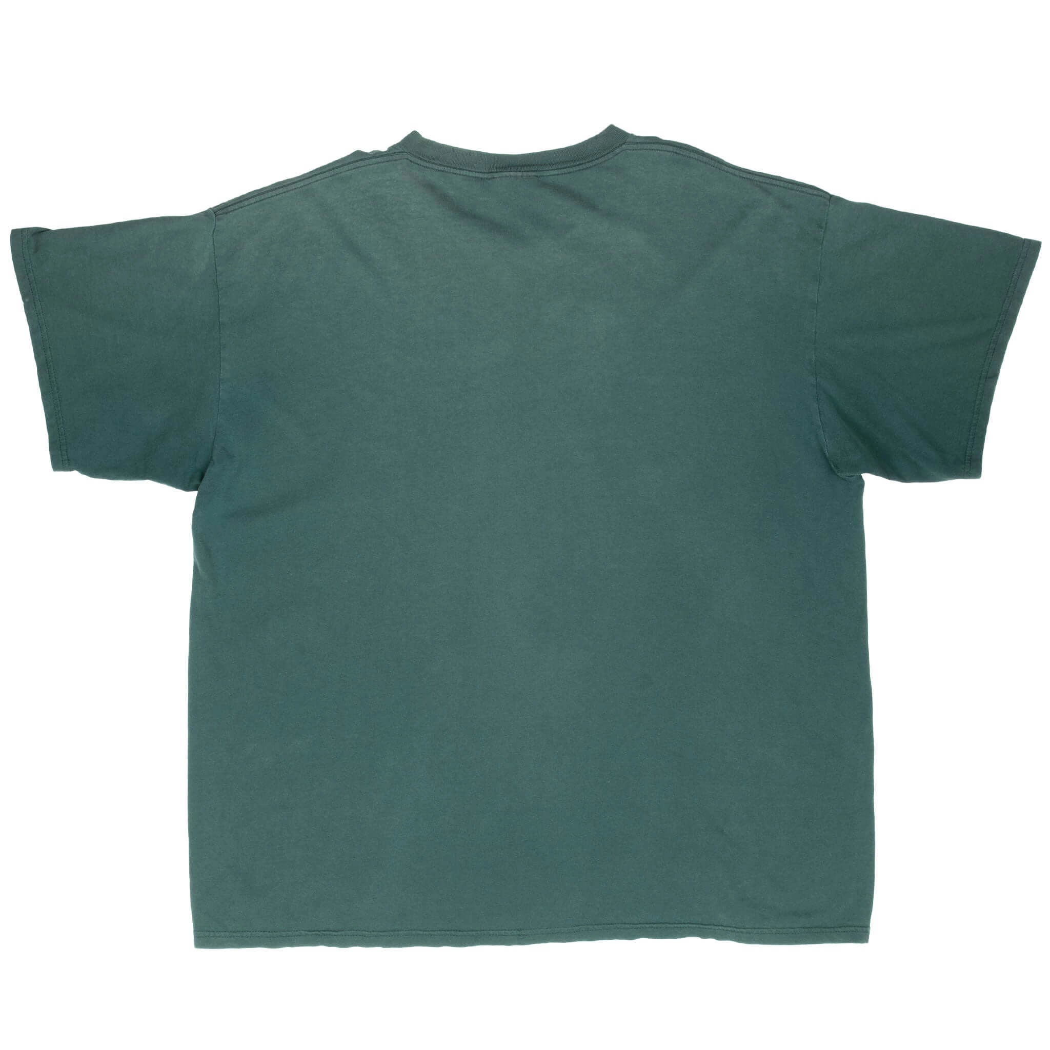 VINTAGE NIKE CLASSIC GREEN TEE SHIRT 1990S 2XL