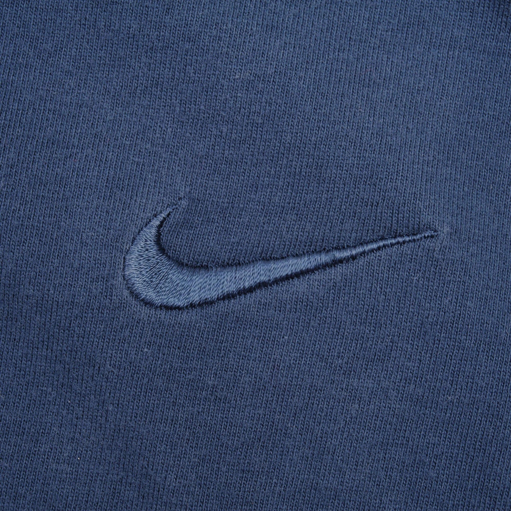 VINTAGE NIKE CLASSIC SWOOSH BLUE POLO SHIRT 1990S SIZE XL