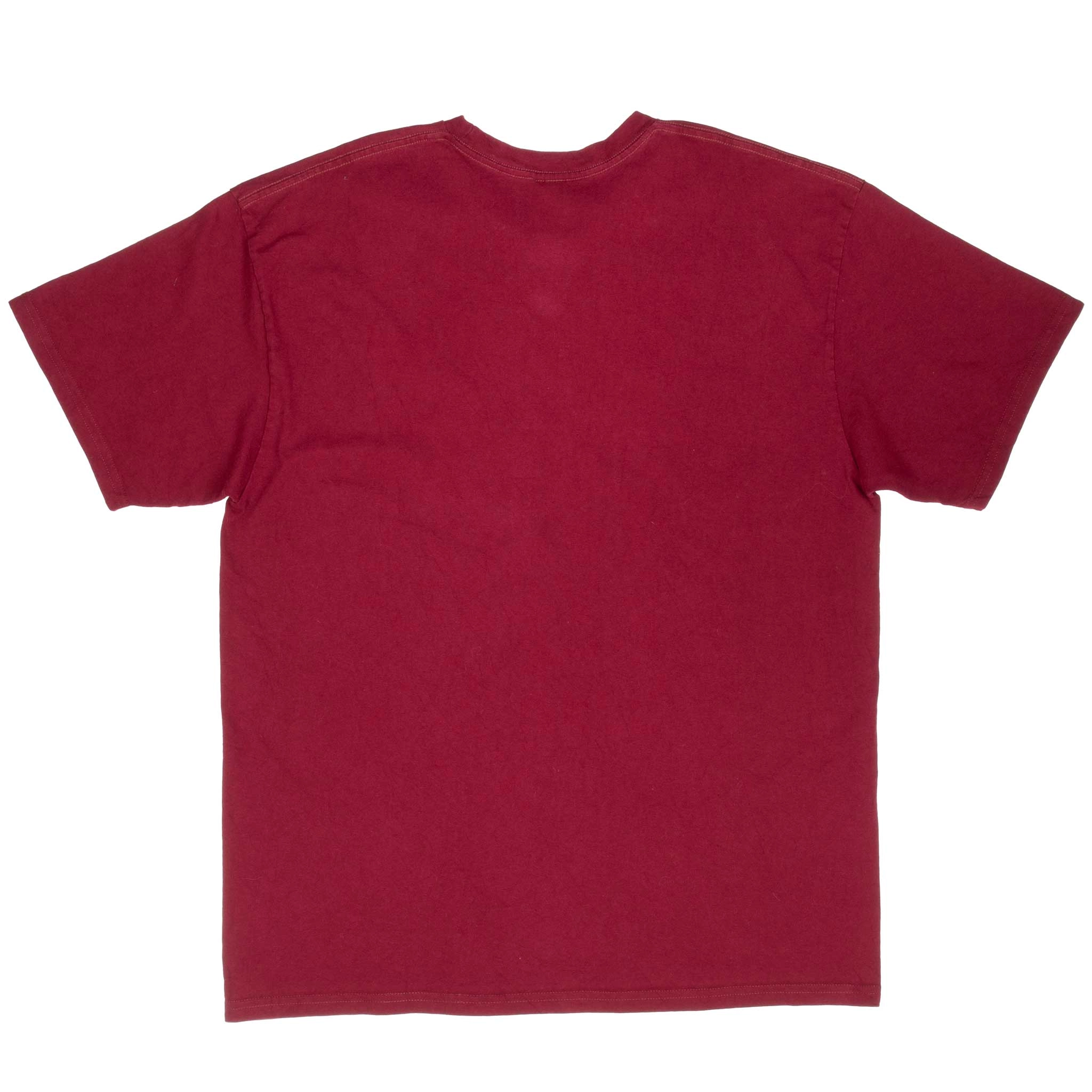 VINTAGE NIKE CLASSIC SWOOSH BURGUNDY TEE SHIRT 2000S XL