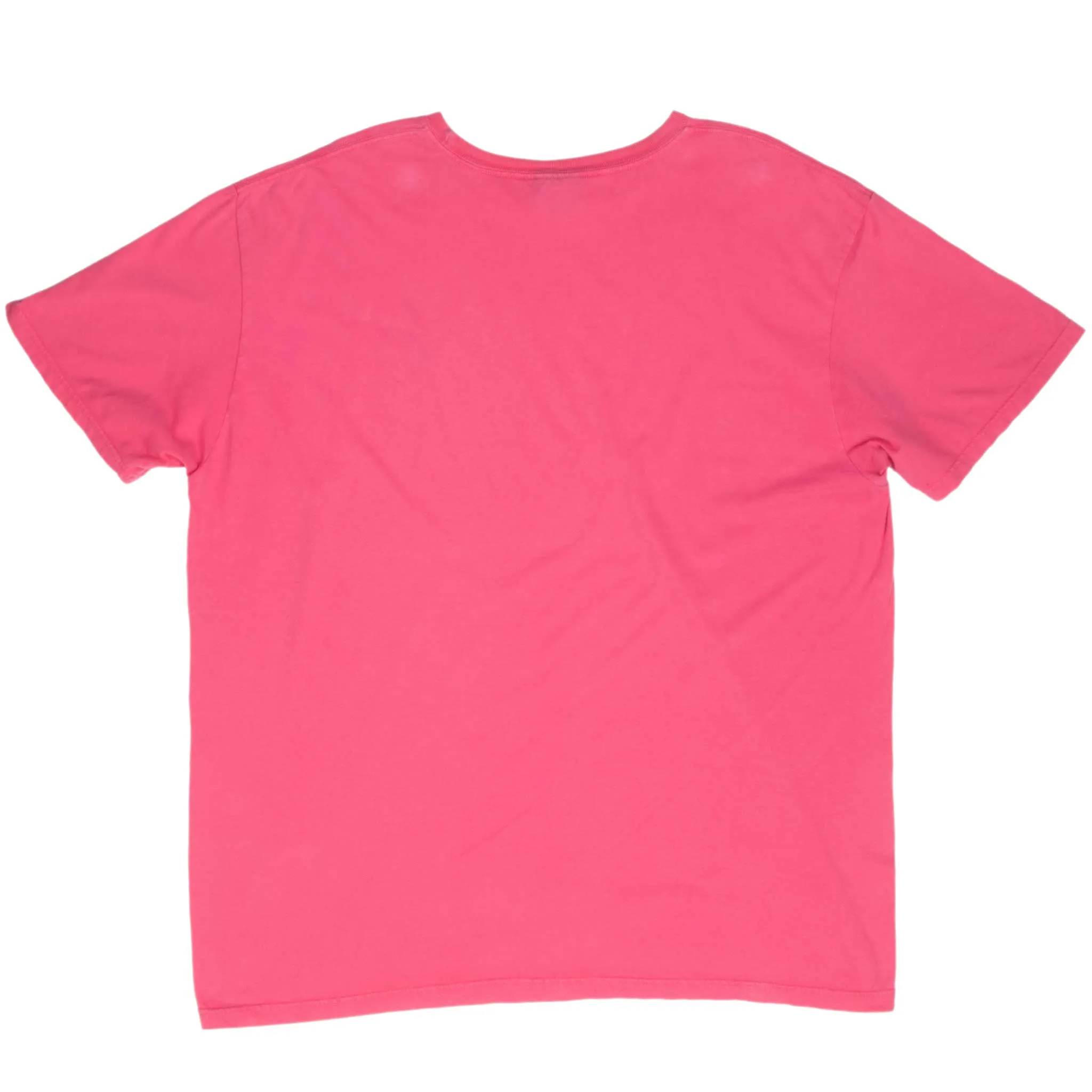 VINTAGE POLO RALPH LAUREN PINK TEE SHIRT 1990S LARGE
