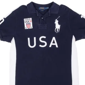 VINTAGE POLO RALPH LAUREN USA POLO SHIRT 2000S LARGE