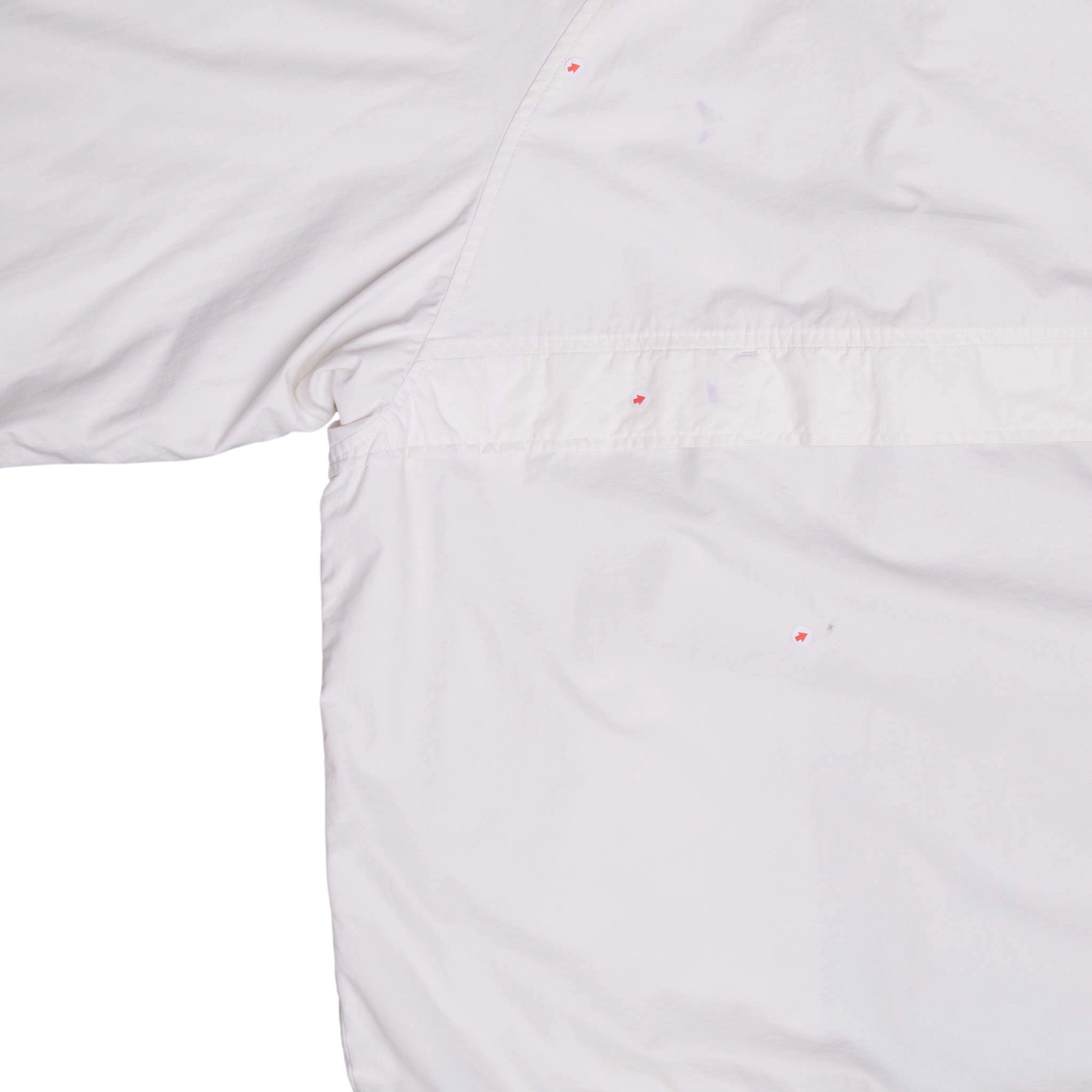 VINTAGE POLO SPORT RALPH LAUREN WHITE WINDBREAKER JACKET 1990S LARGE