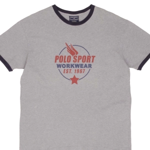 VINTAGE POLO SPORT WORKWEAR RALPH LAUREN TEE SHIRT 1990S SIZE MEDIUM