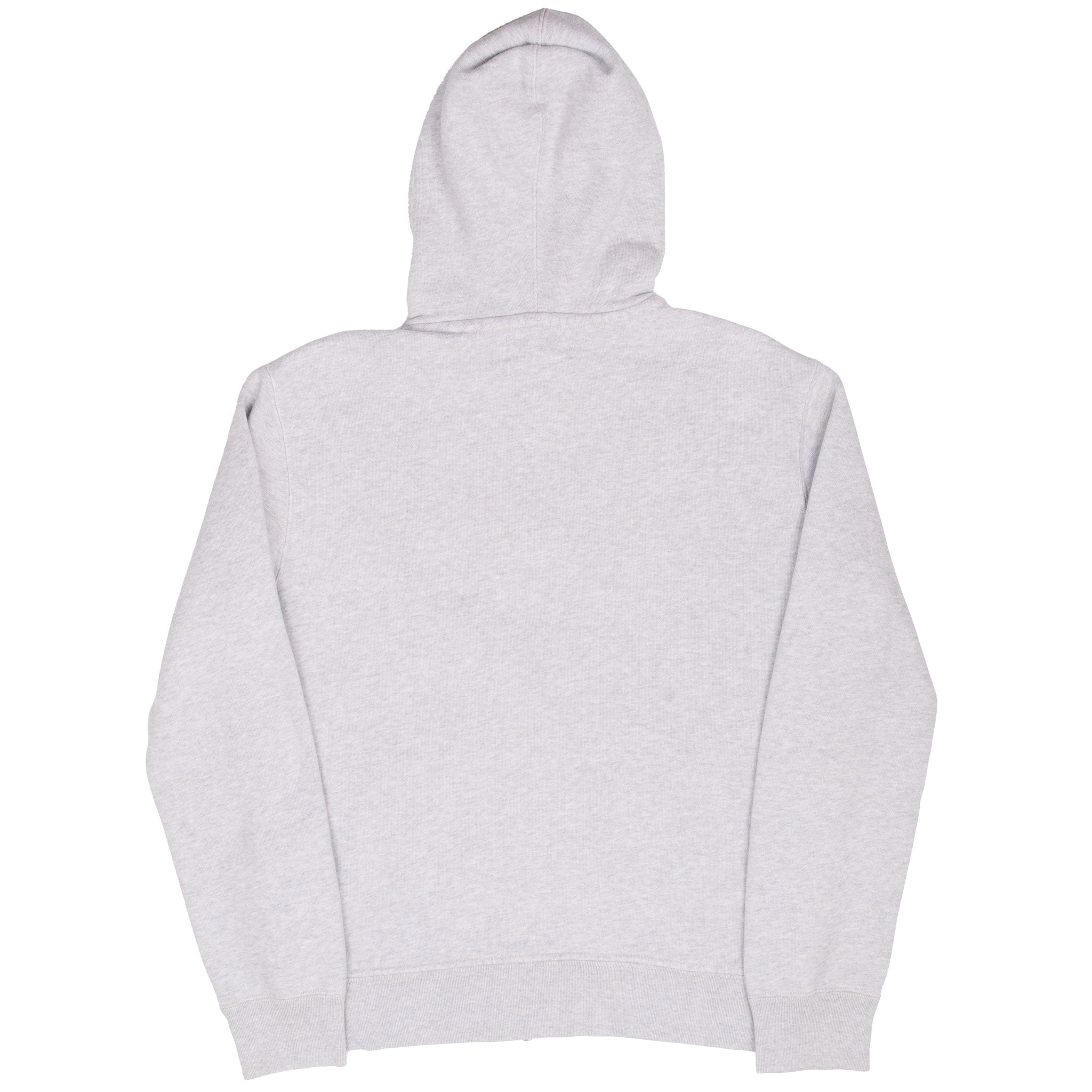 VINTAGE RALPH LAUREN FULL ZIP CLASSIC GREY HOODIE SWEATSHIRT 1990S MEDIUM