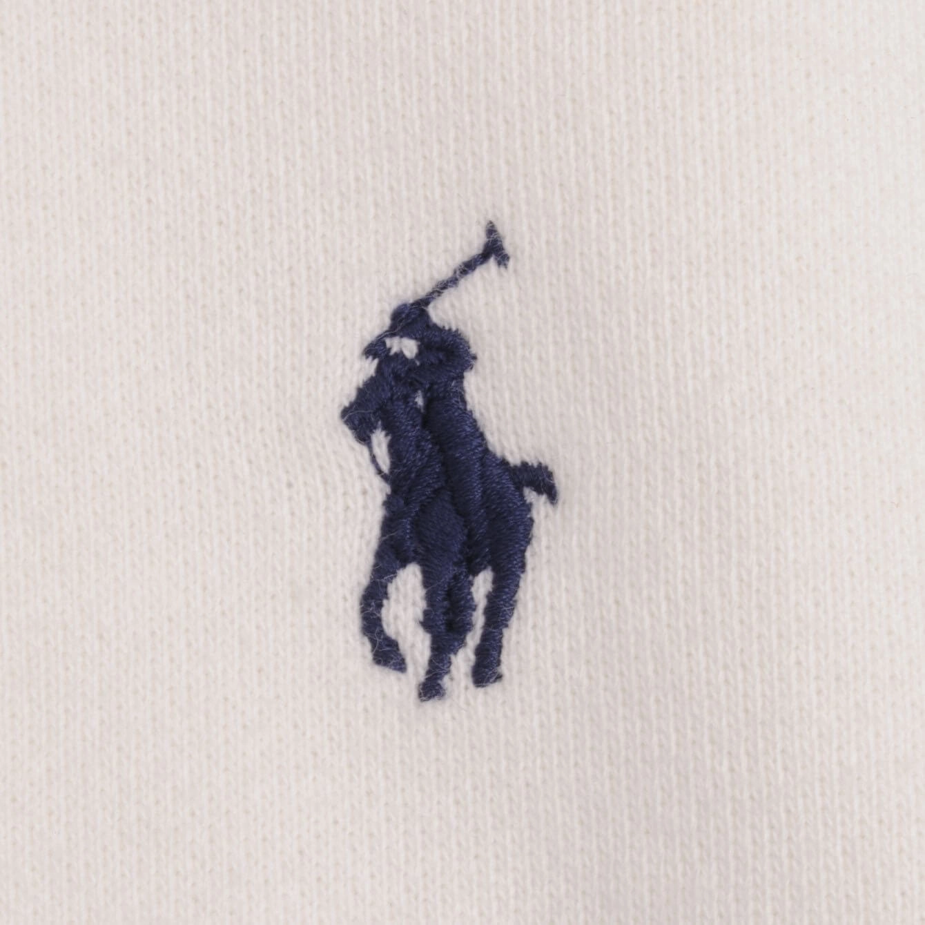 VINTAGE RALPH LAUREN WHITE CLASSIC CREWNECK HEAVYWEIGHT SWEATSHIRT LARGE 1990S