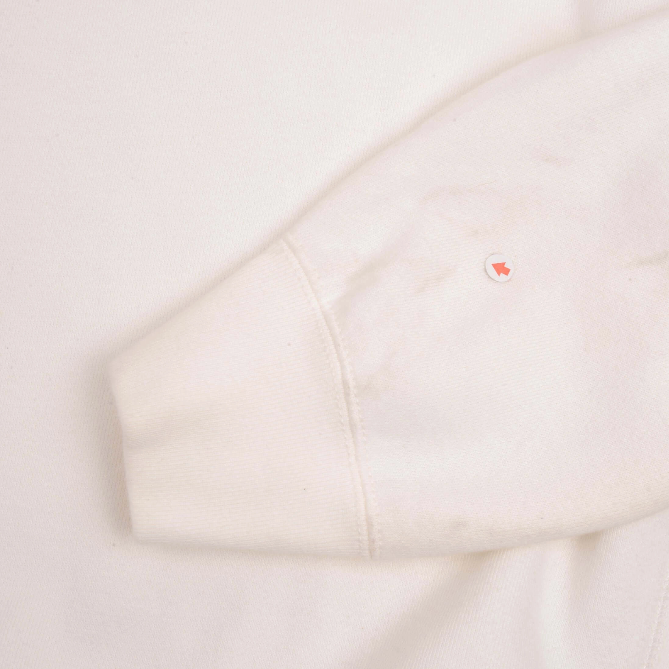 VINTAGE RALPH LAUREN WHITE CLASSIC CREWNECK HEAVYWEIGHT SWEATSHIRT LARGE 1990S