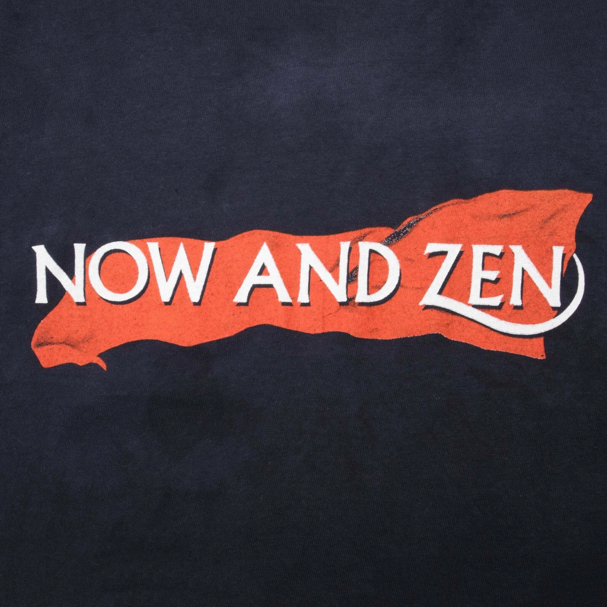 VINTAGE ROBERT PLANT NOW AND ZEN 1988 TEE SHIRT MEDIUM MADE IN USA