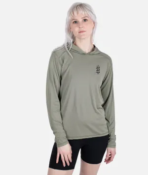 Wave Snake UV Long Sleeve - Olive