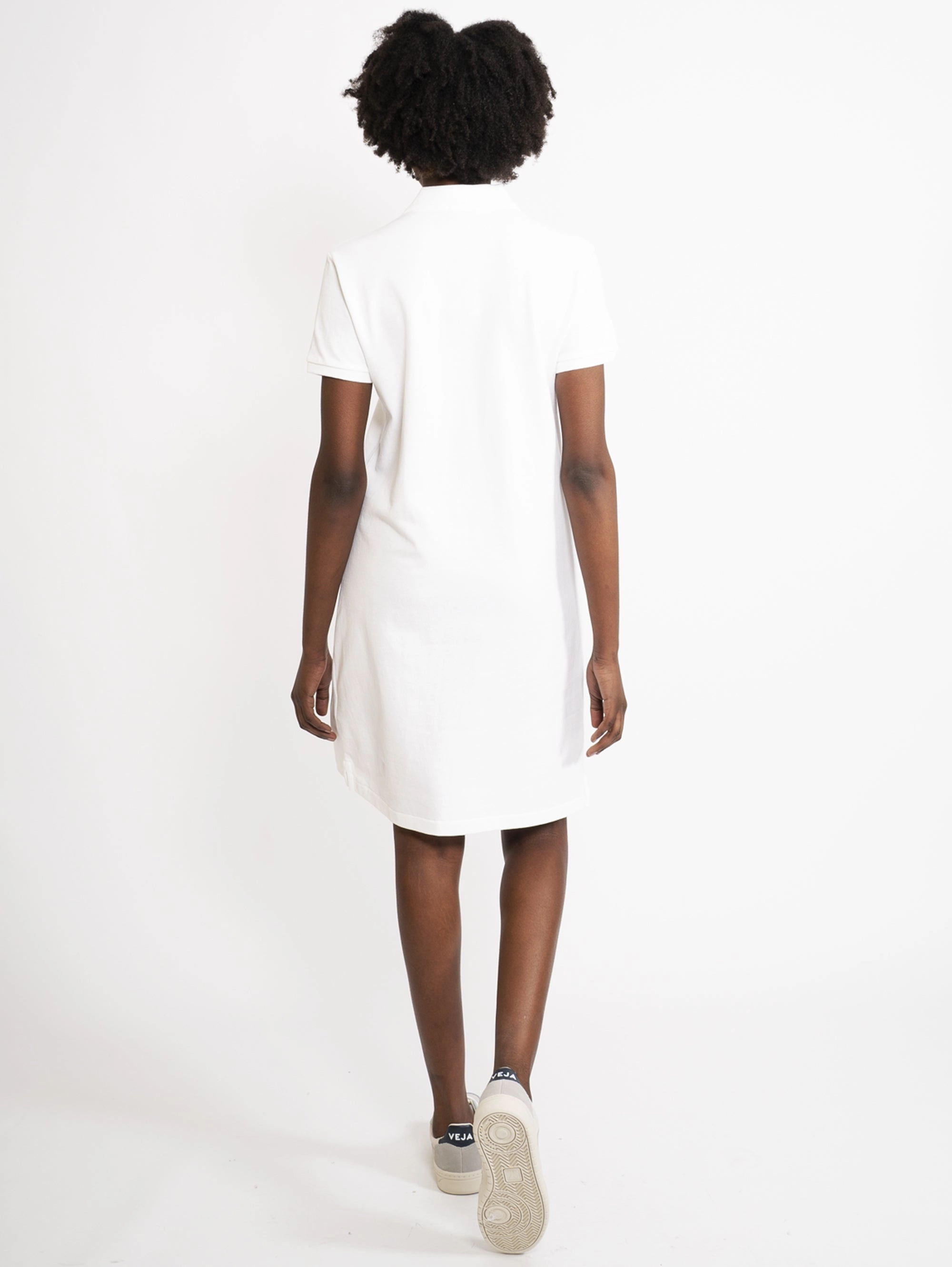 White Polo Dress