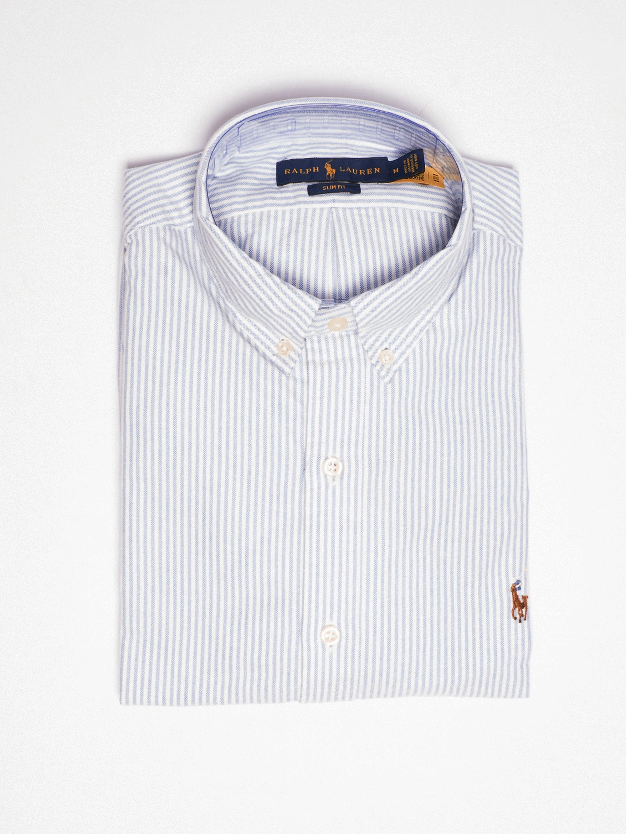 White/Blue Striped Shirt