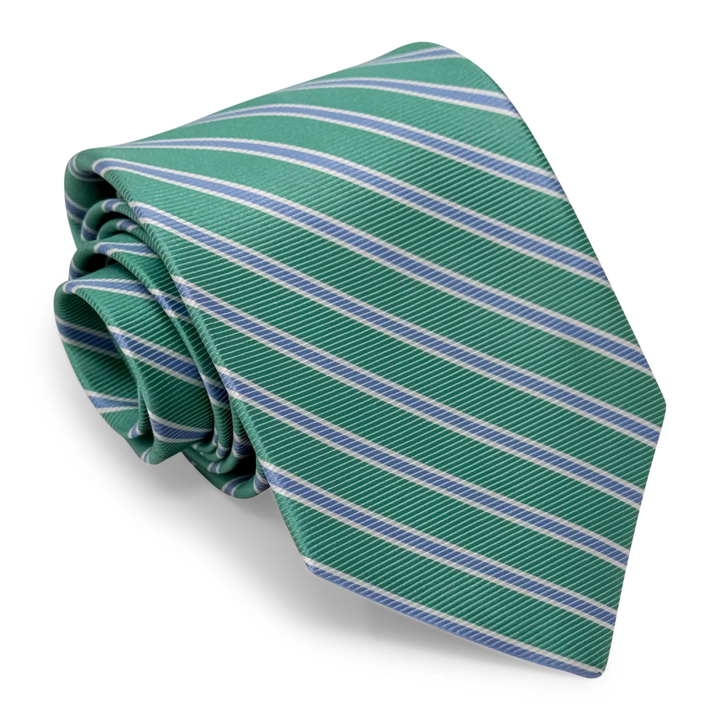 Whitman: Tie - Mint/Blue