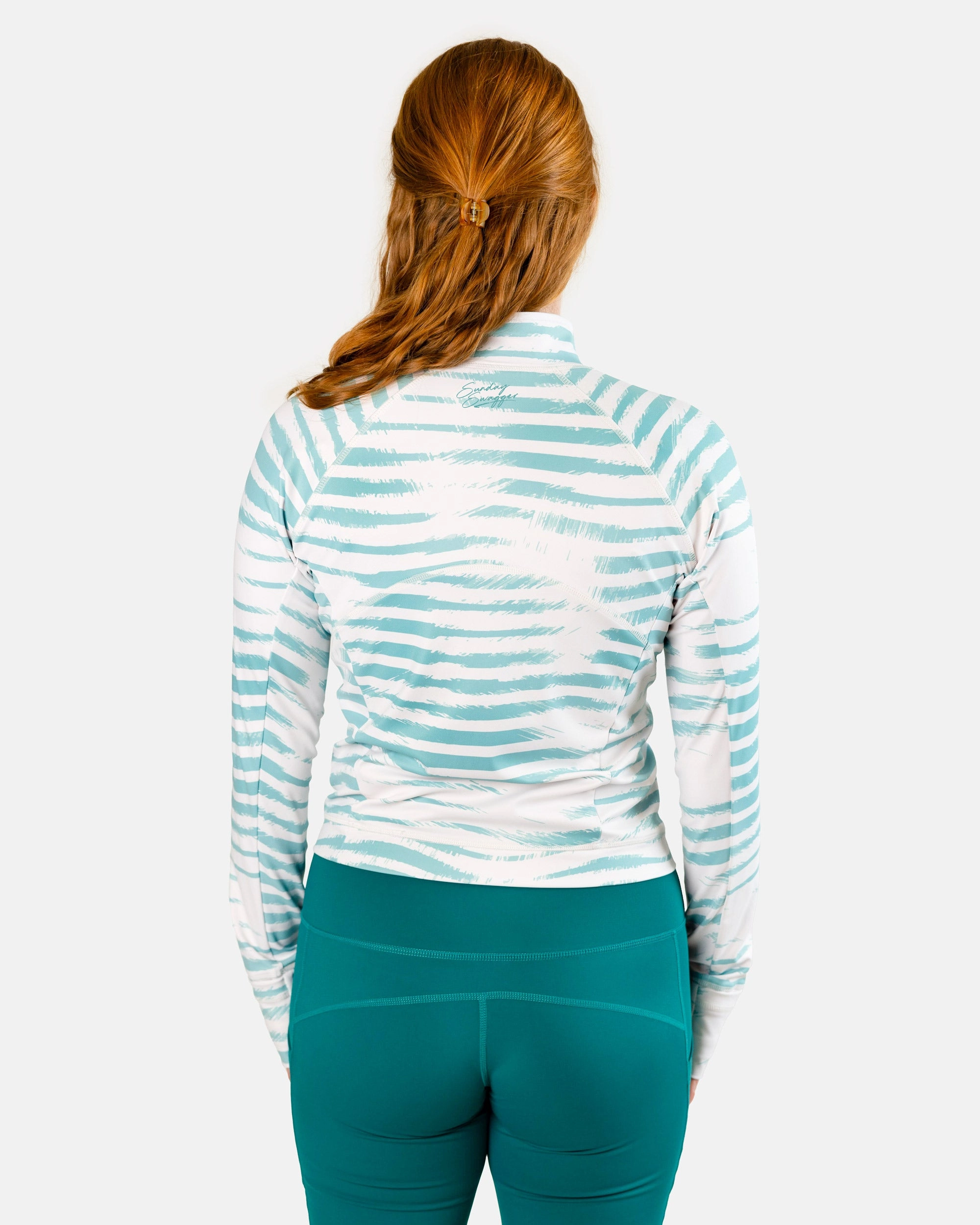 Women's Crop Q-Zip - Switchback