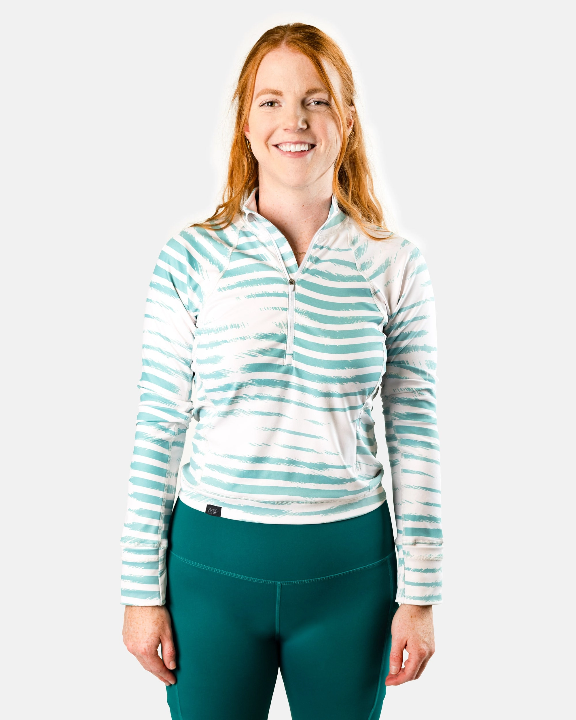 Women's Crop Q-Zip - Switchback