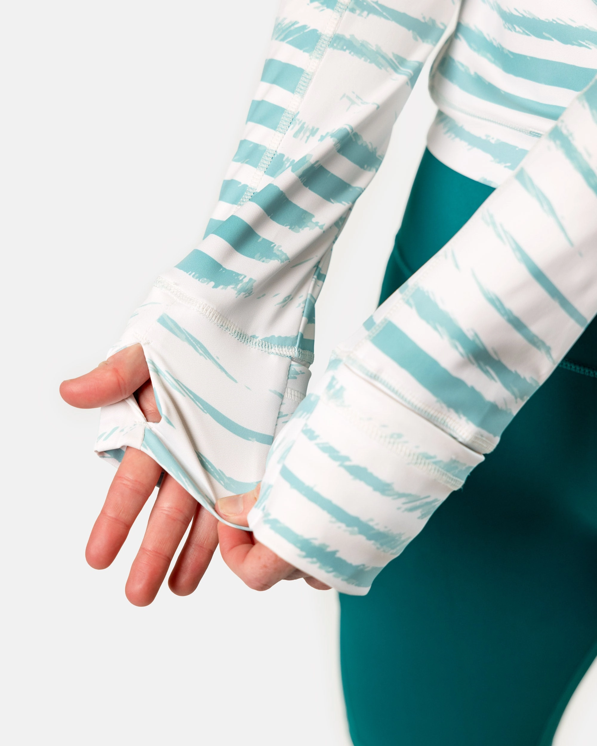 Women's Crop Q-Zip - Switchback