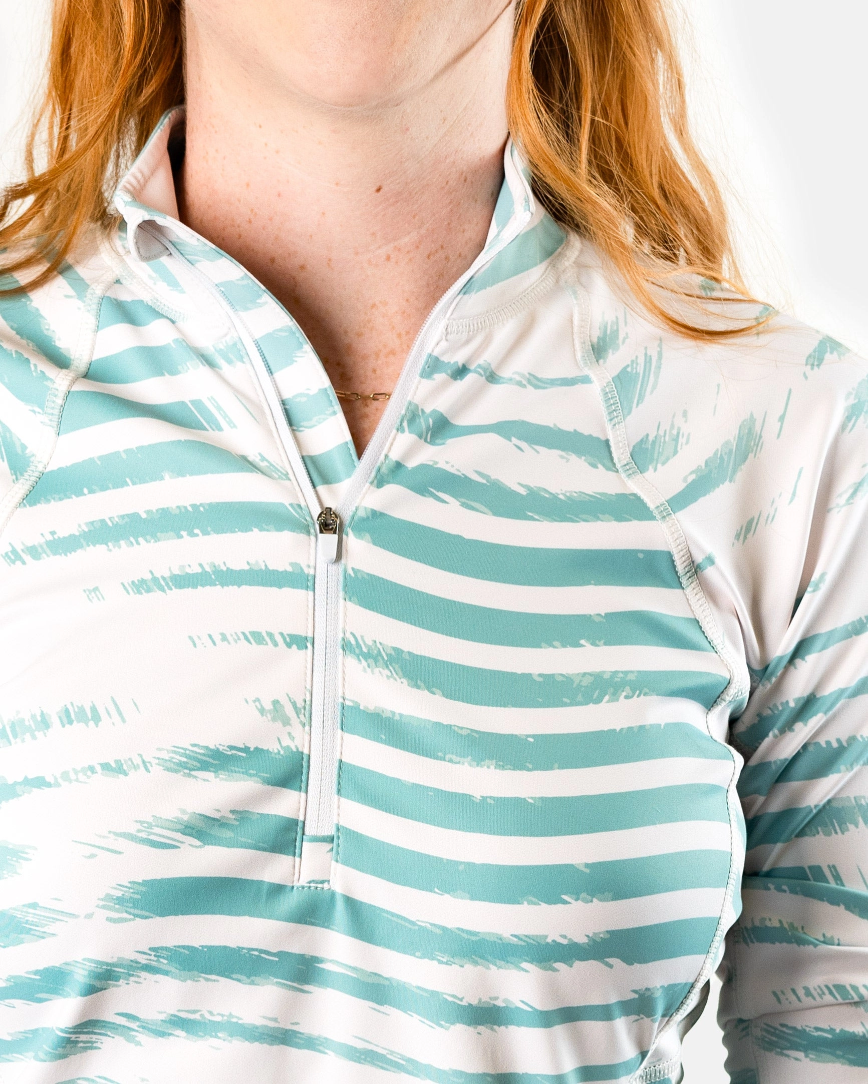 Women's Crop Q-Zip - Switchback
