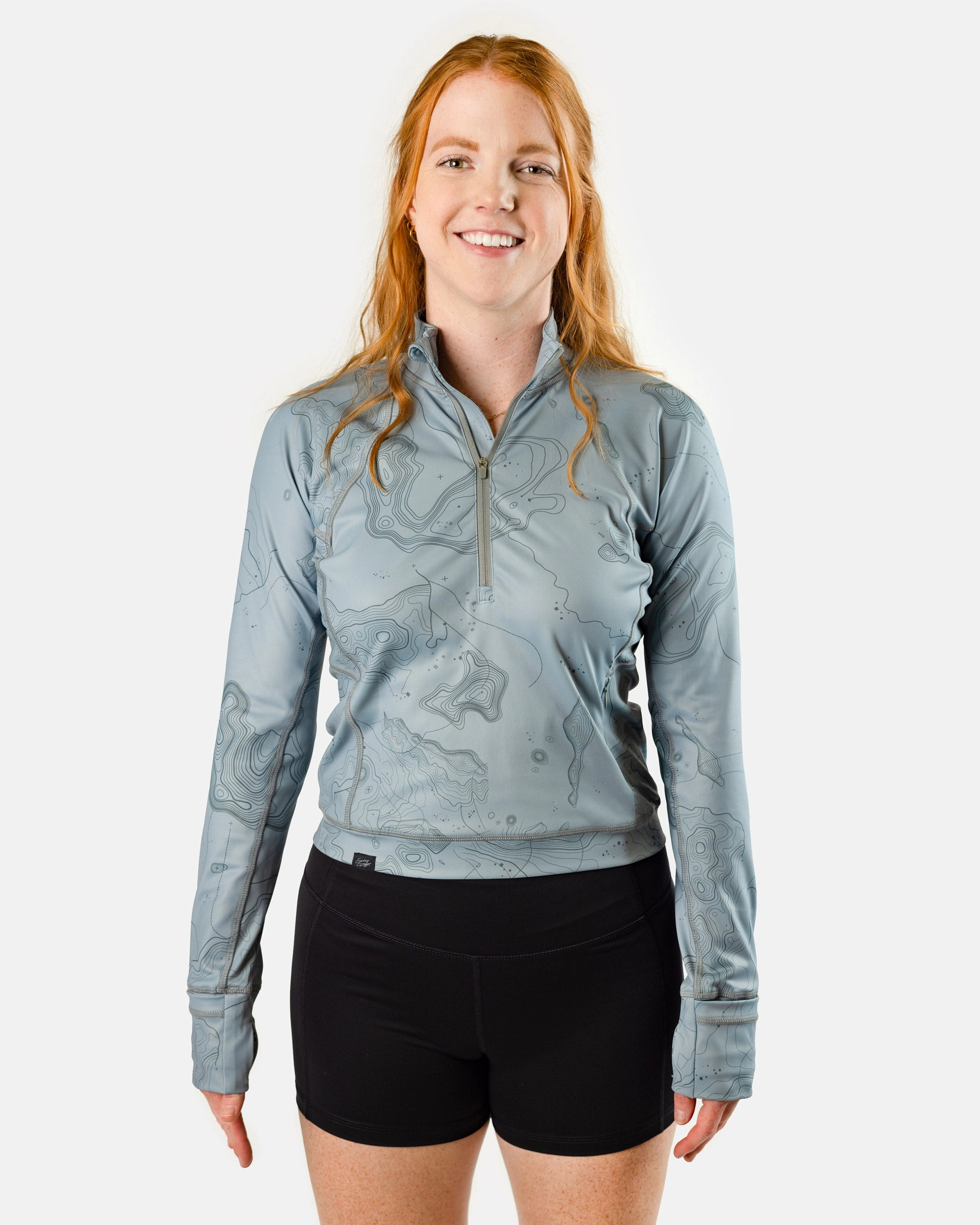 Women's Crop Q-Zip - Trailblazer
