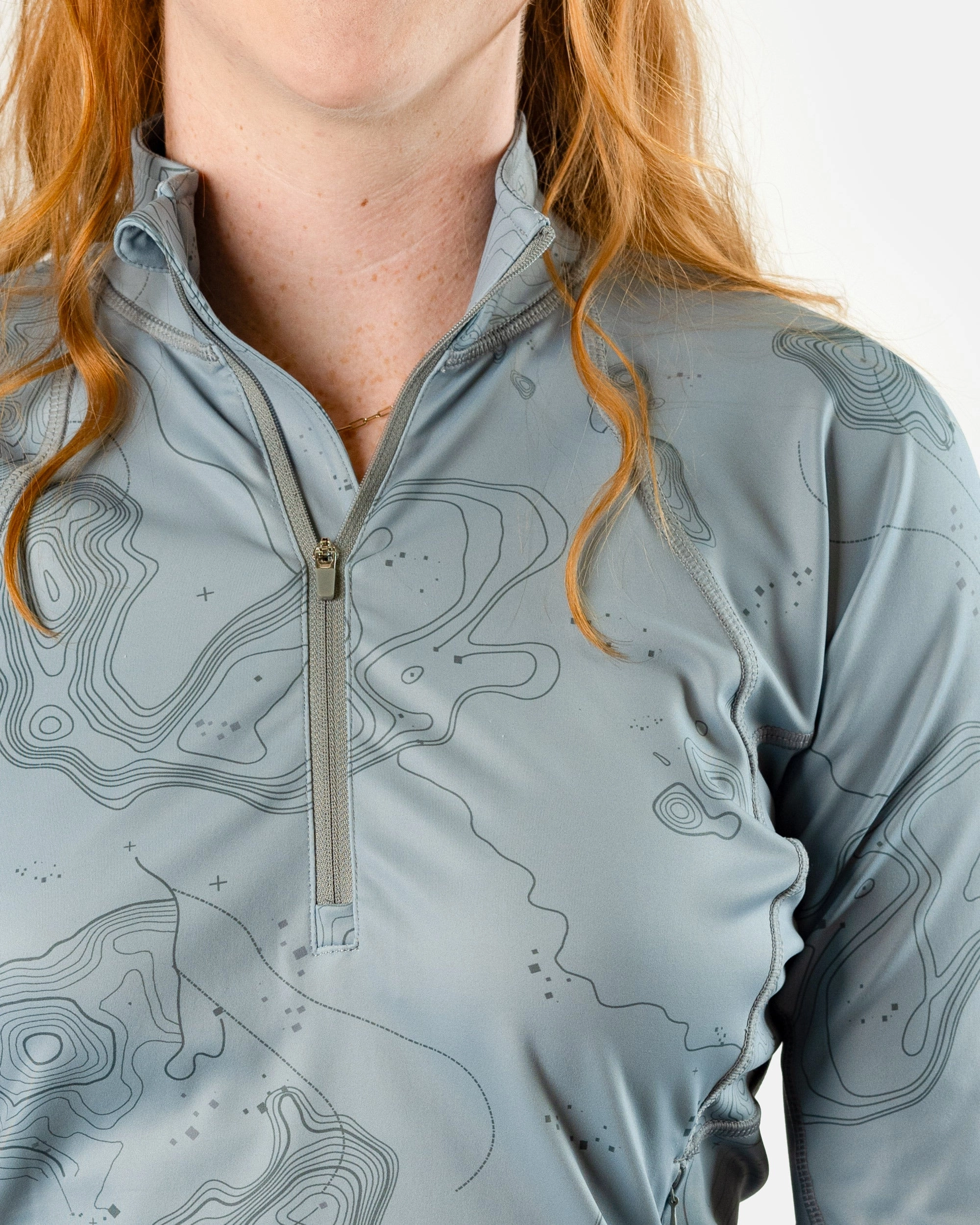 Women's Crop Q-Zip - Trailblazer