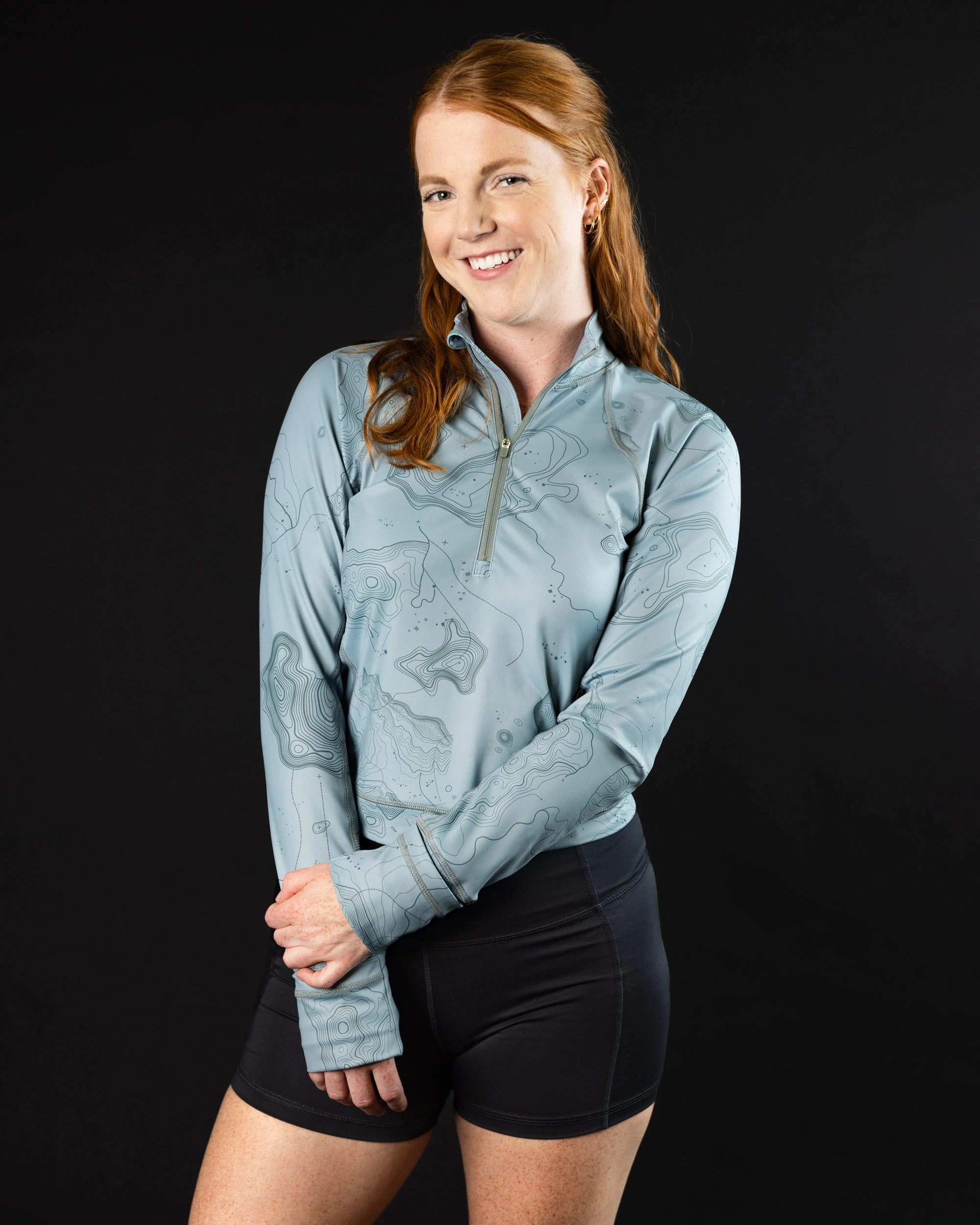 Women's Crop Q-Zip - Trailblazer