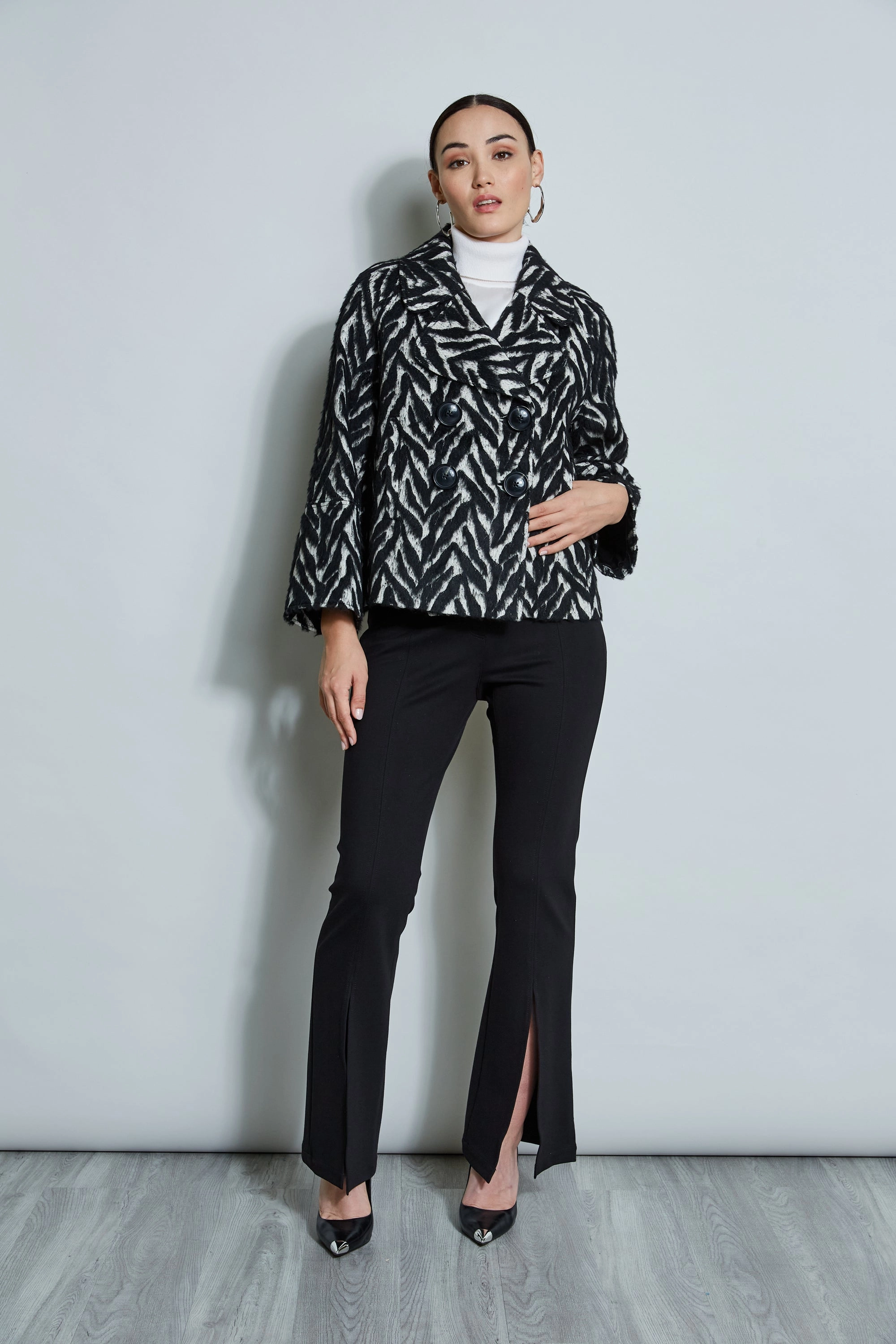Wool Jacquard Jacket