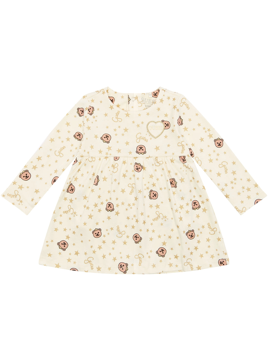 Yellow Long Sleeve Dress (0-12M)