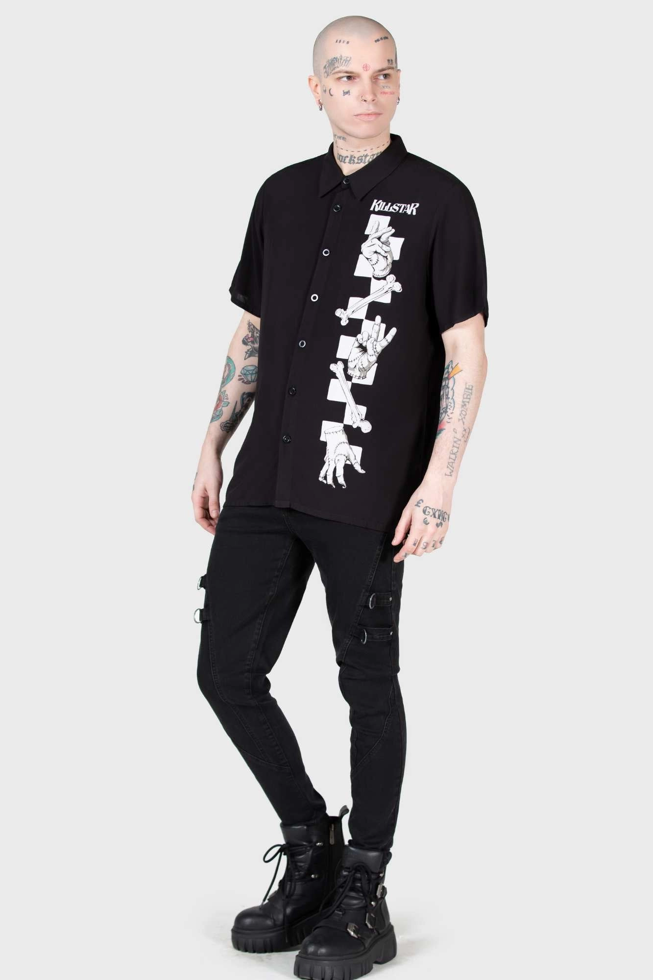 You're In Black And White Shirt