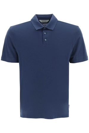 Z Zegna Button Detailed Short-Sleeved Polo Shirt